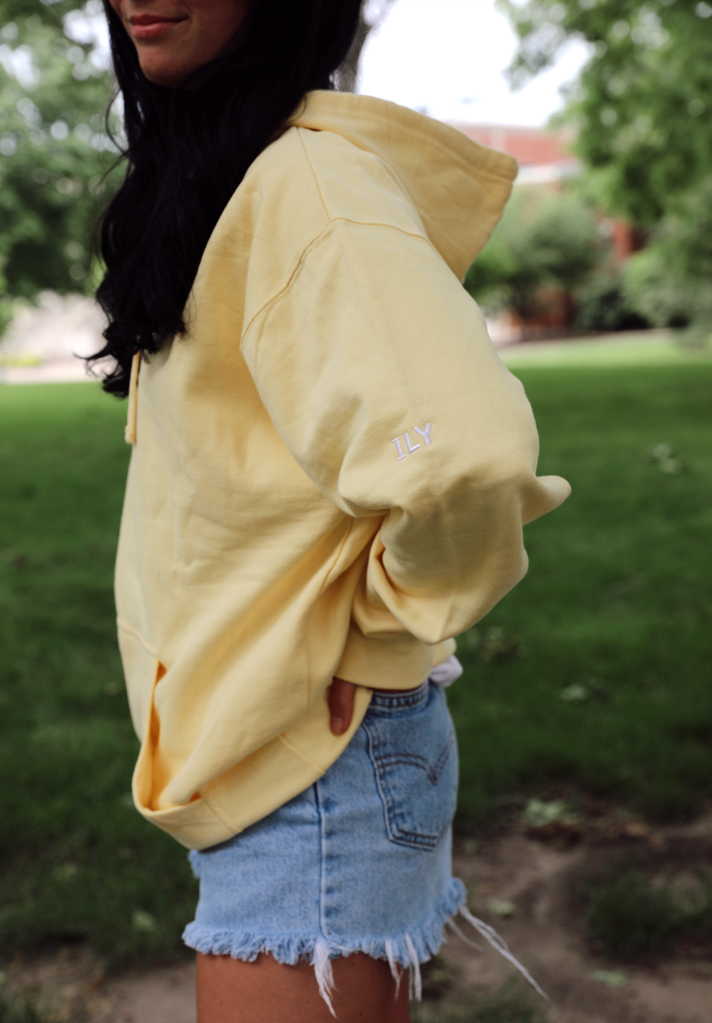 Tell Your People Sweatshirt - Light Yellow