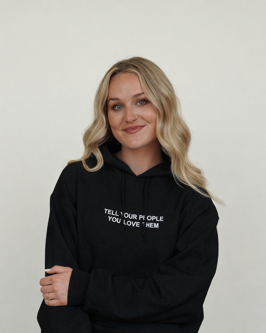 Tell Your People Sweatshirt - Black: PREORDER