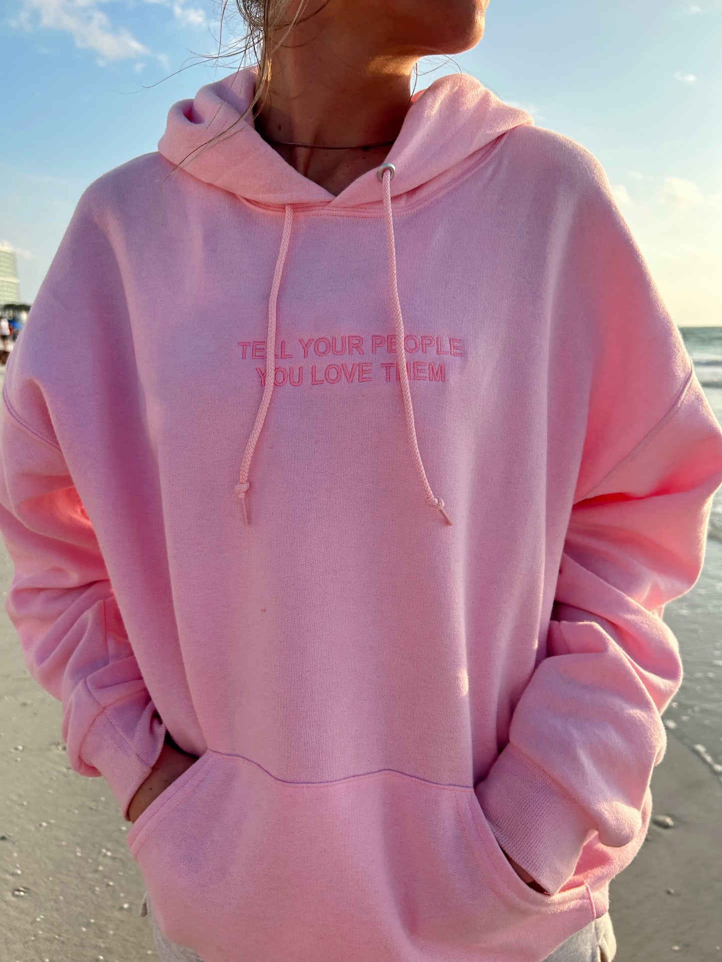 Tell Your People Sweatshirt - Pink
